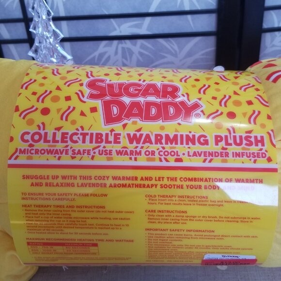 Sugar Daddy Collectible Warming Pillow Plush - NEW! - Picture 5 of 5